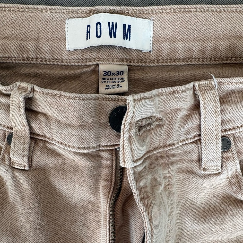 Rowm 30x30 Slim fit Pants